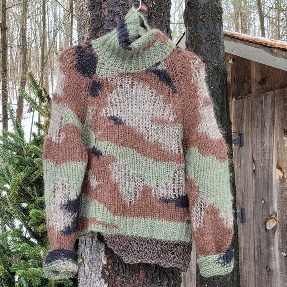 DIESEL colection, sweater, S/M, camo colours - Picture 2 of 13